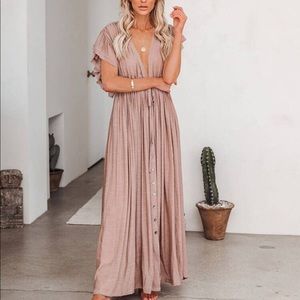 SEXY BOHEMIAN BEACH DRESS
